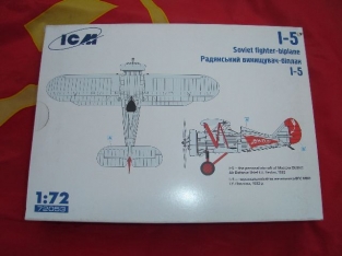 ICM 72053  I-5 Soviet Fighter-Biplane